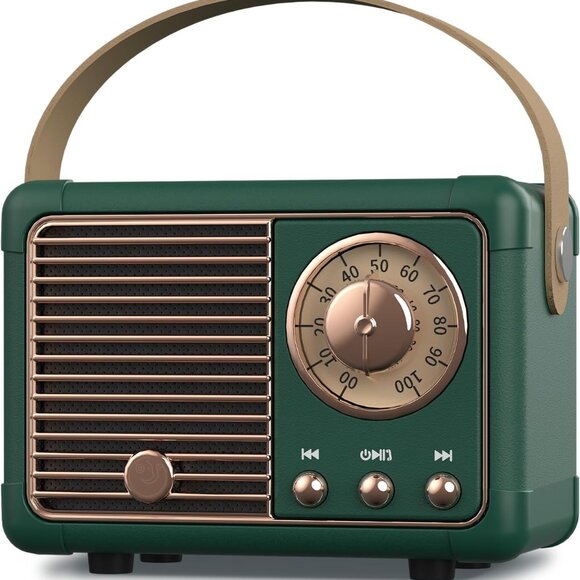 J-999 Retro Bluetooth Speaker,Vintage Decor,Mini Wireless Bluetooth Speaker,Cute - Picture 1 of 6